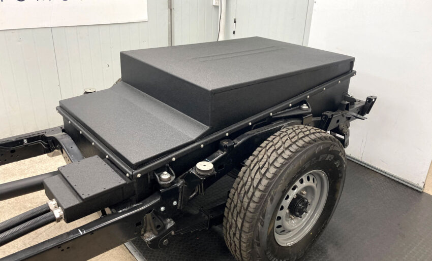 ADR-Approved Zero Emissions Drive 4x4 rear battery box